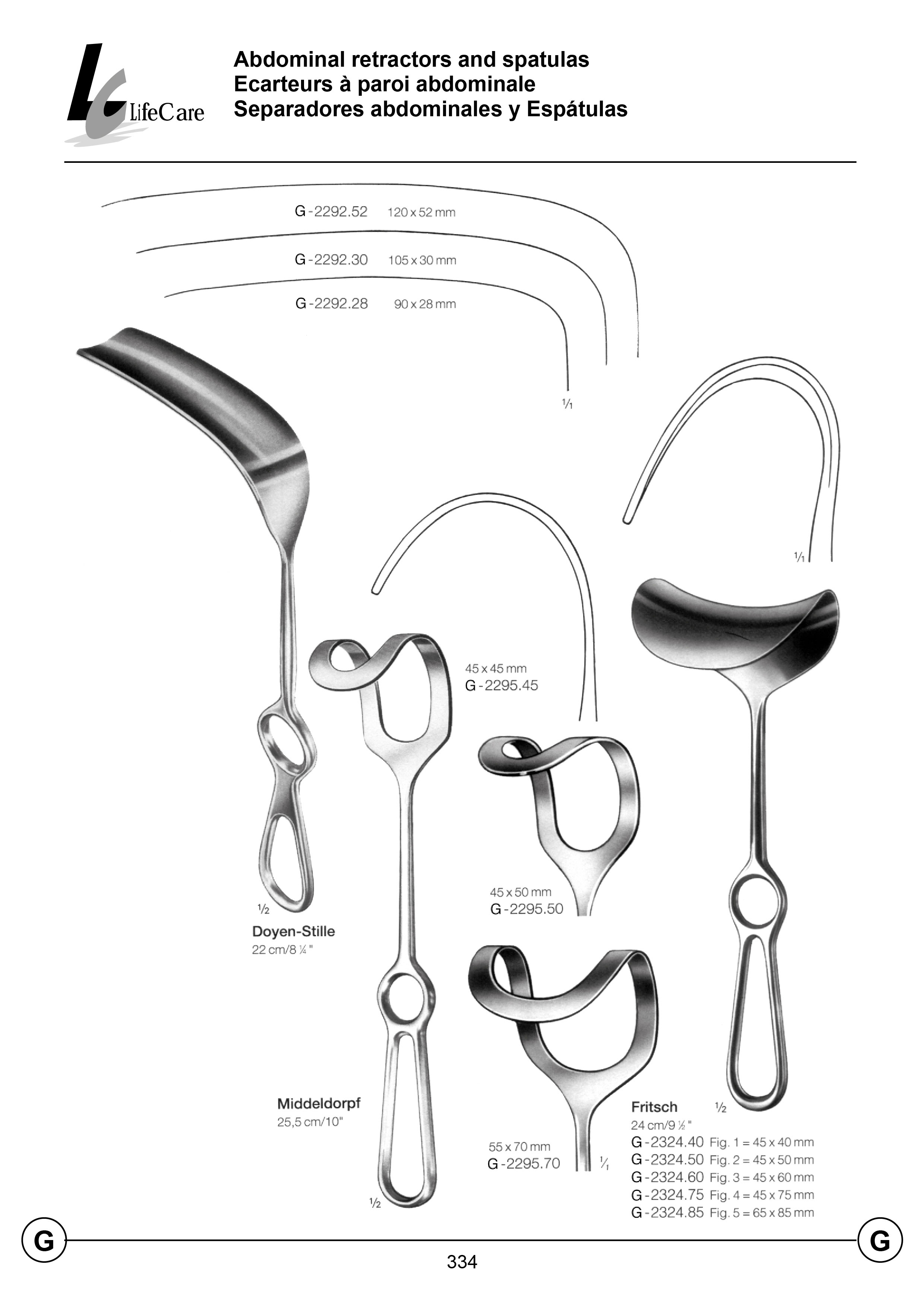 LifeCare | Abdominal Retractors - Retractors