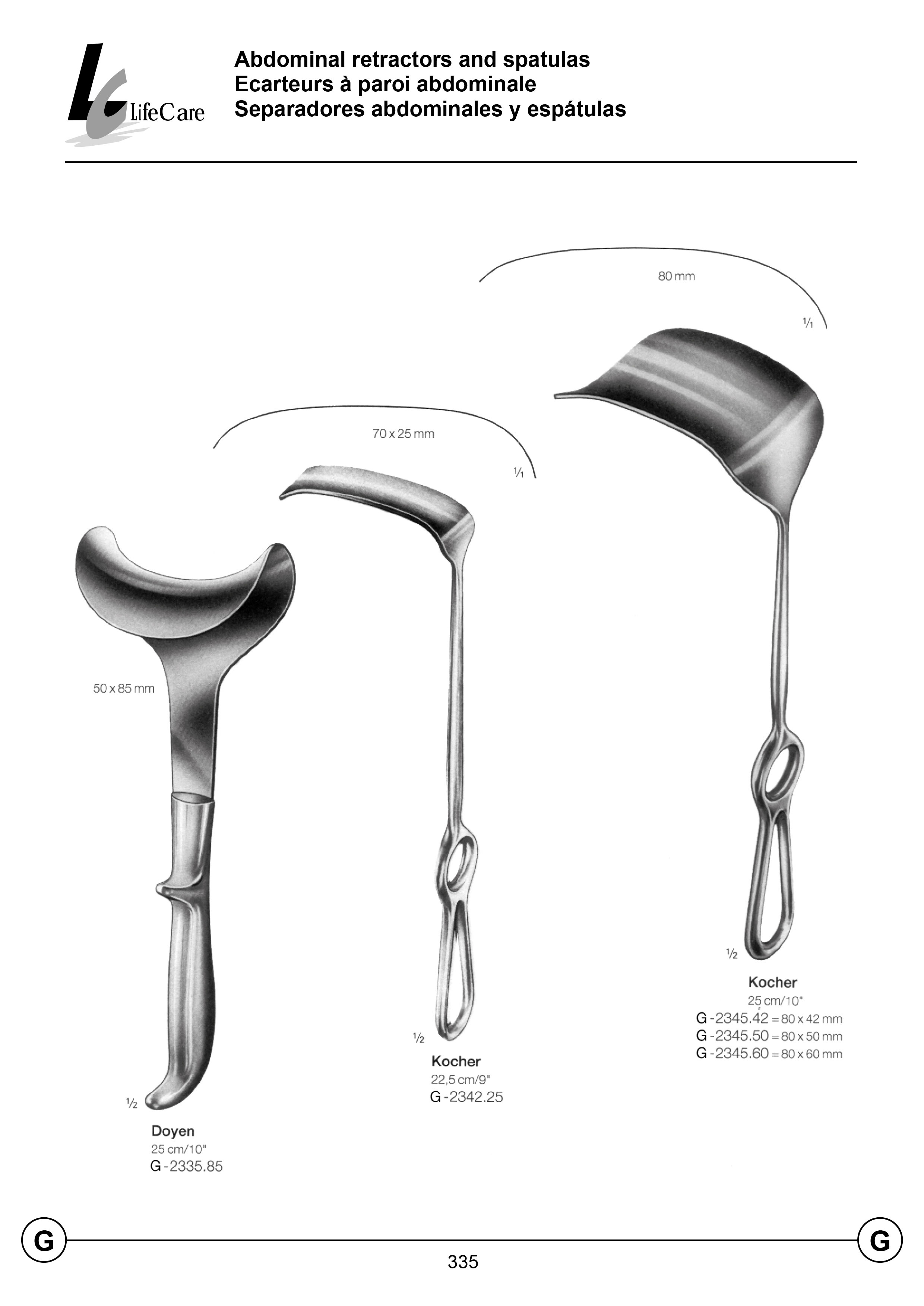 LifeCare | Abdominal Retractors - Retractors