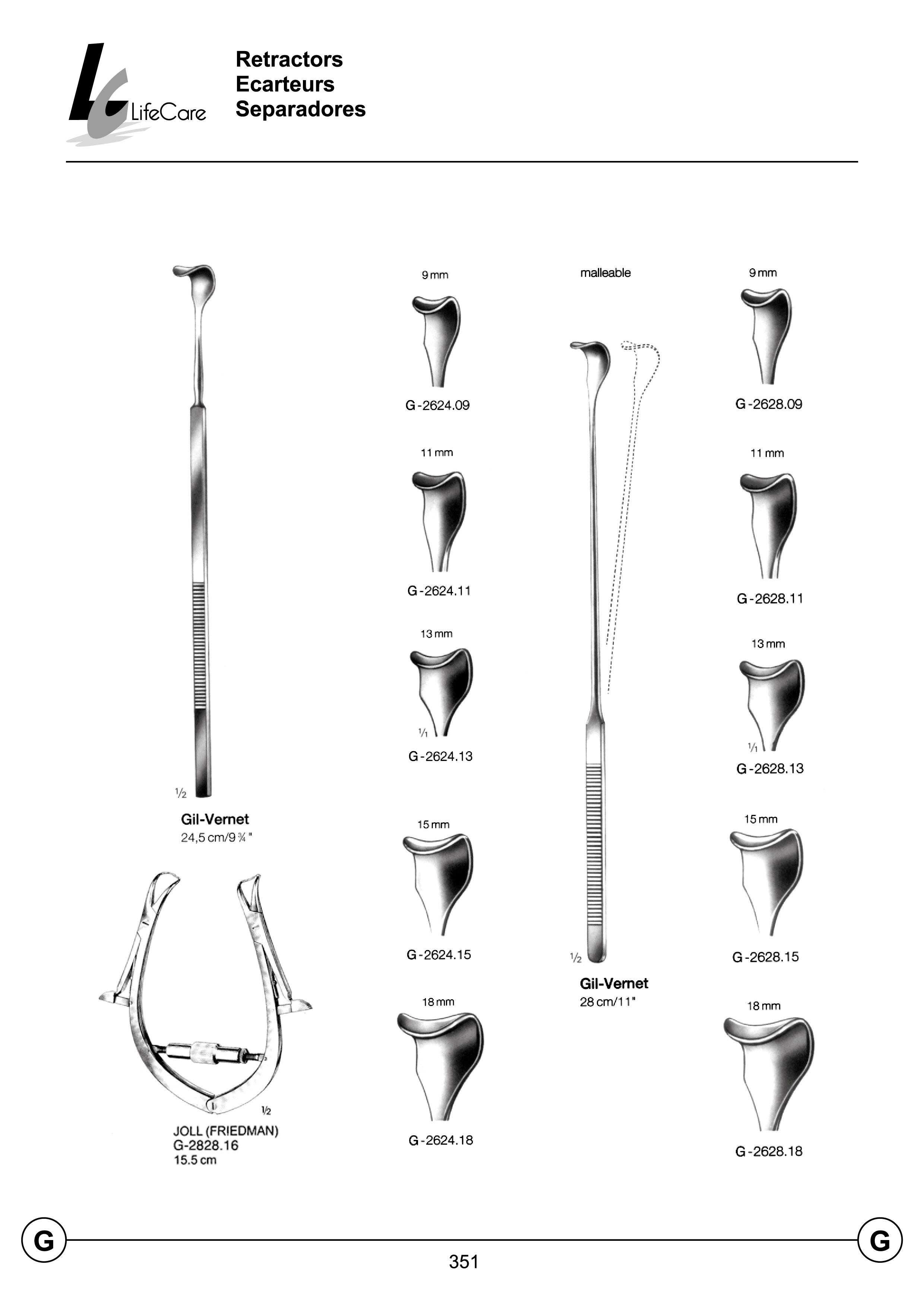 LifeCare | Sinus retractors