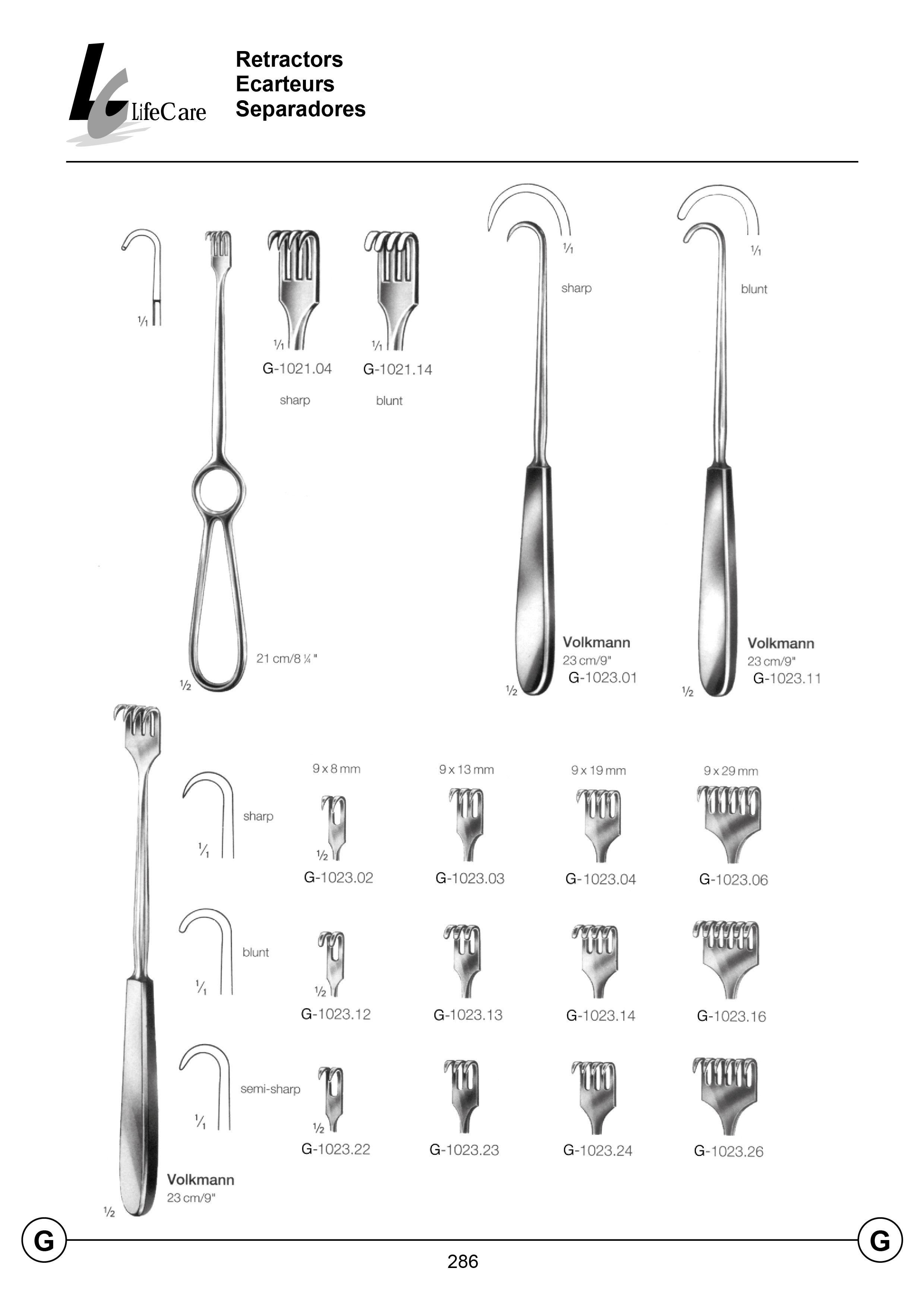 LifeCare | Trachea retractors