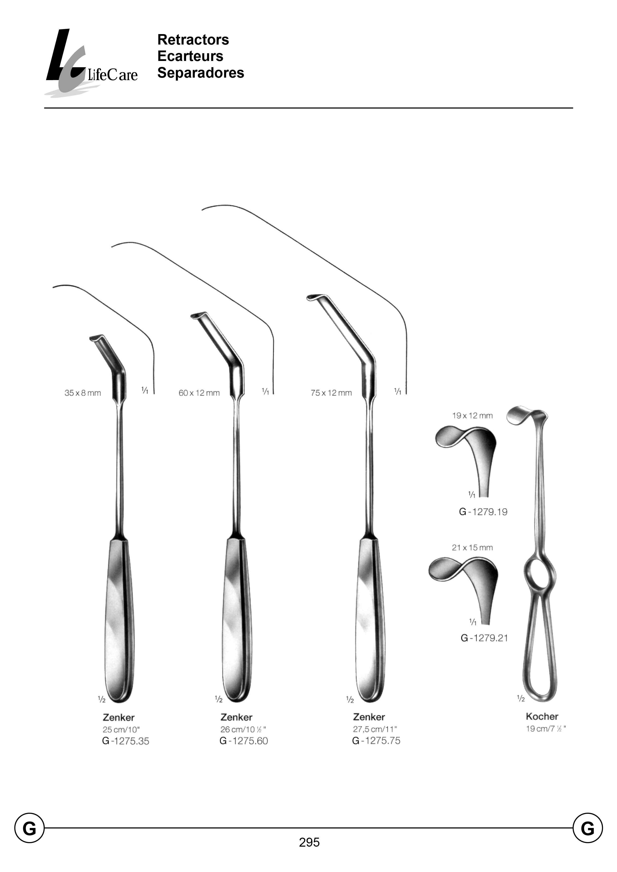 LifeCare | General surgical instruments