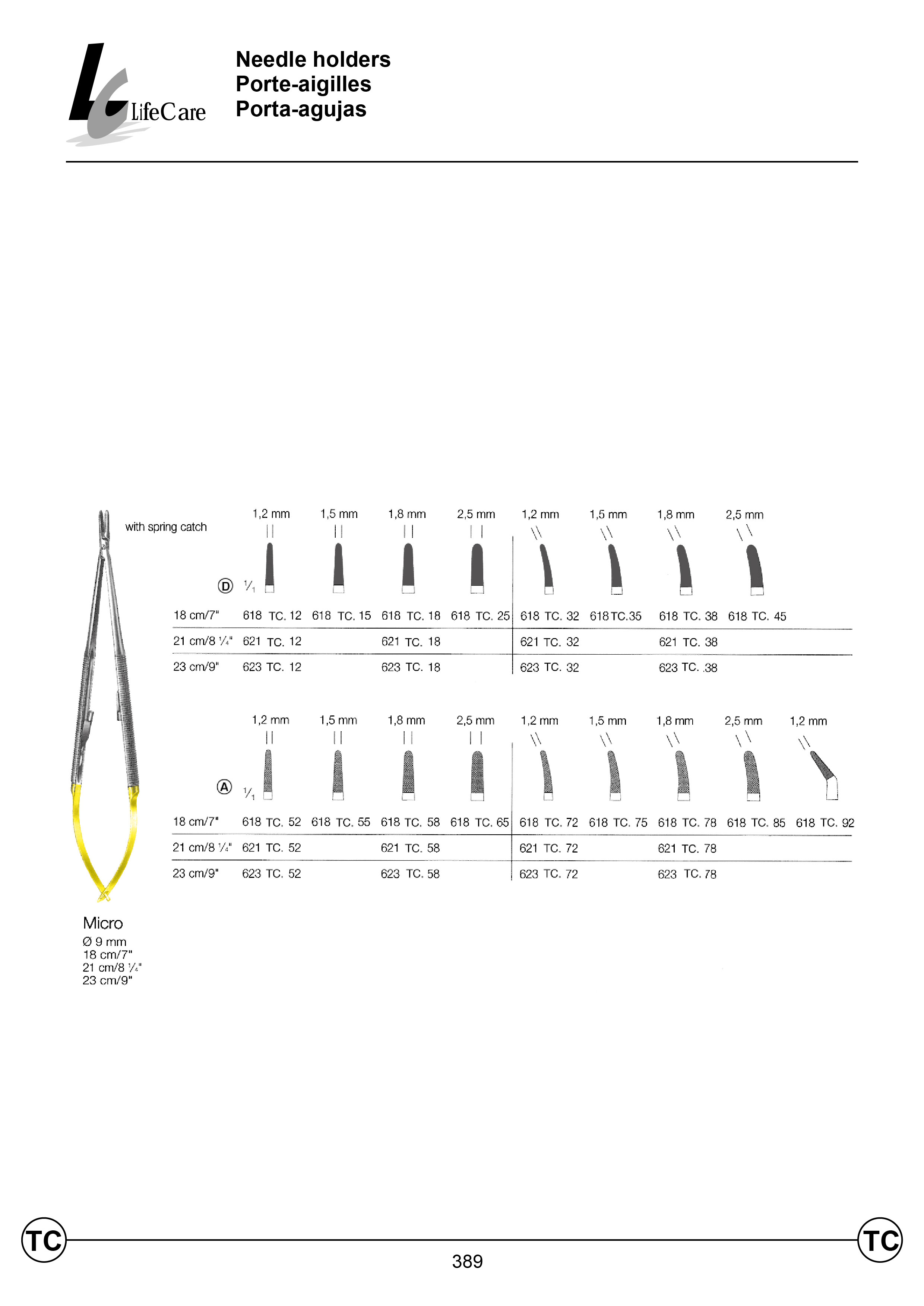 LifeCare | Micro Needle Holders