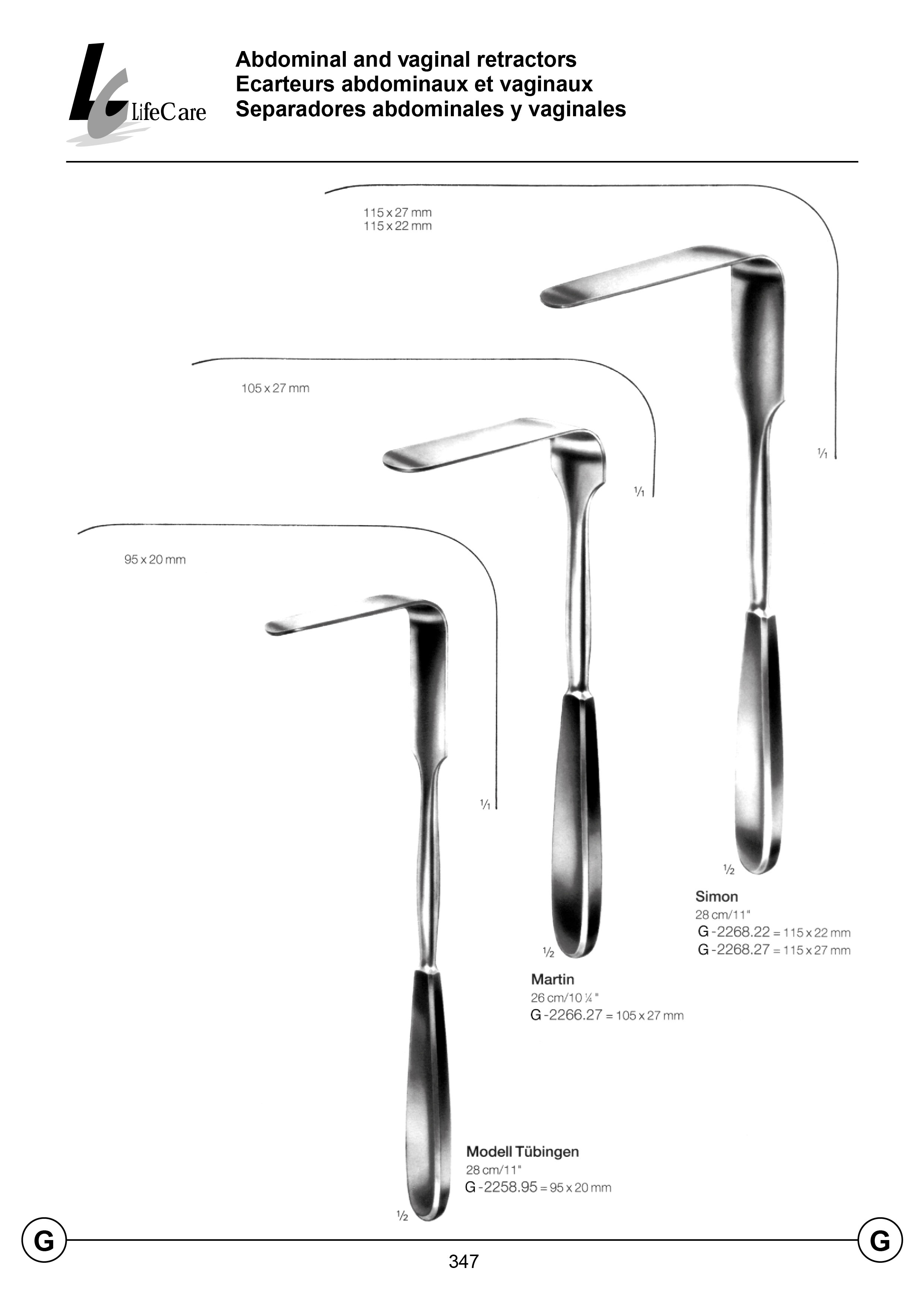 LifeCare | Vaginal Retractors