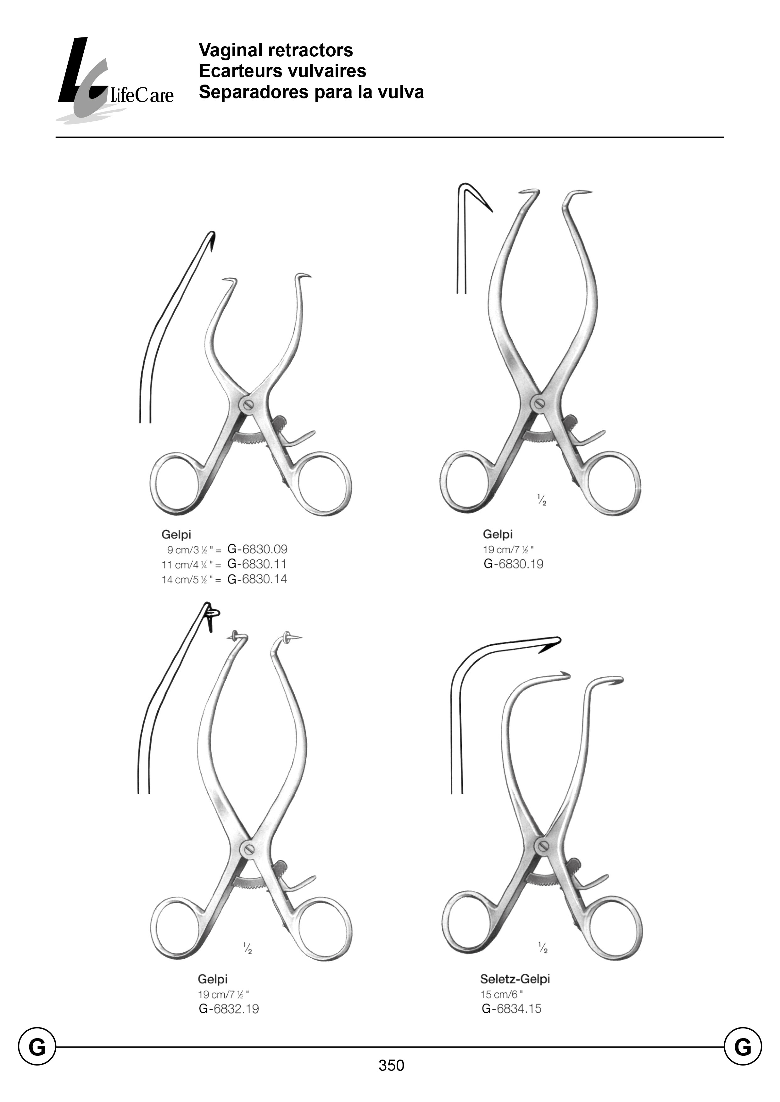 LifeCare | Vaginal Retractors