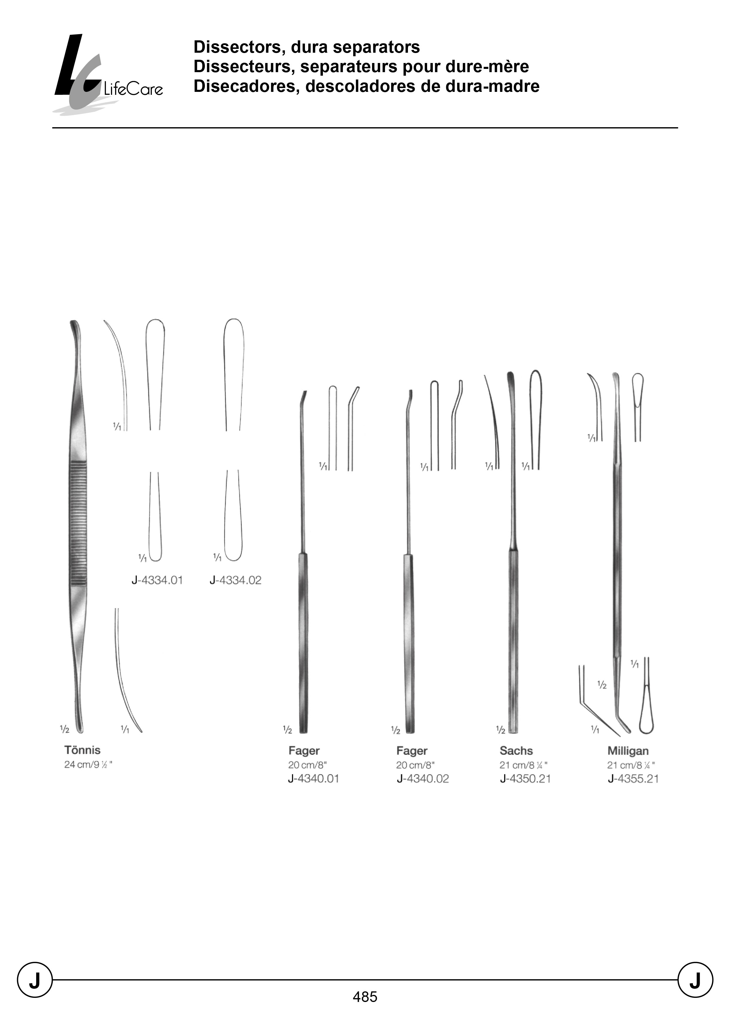 LifeCare | Neurosurgery Instruments