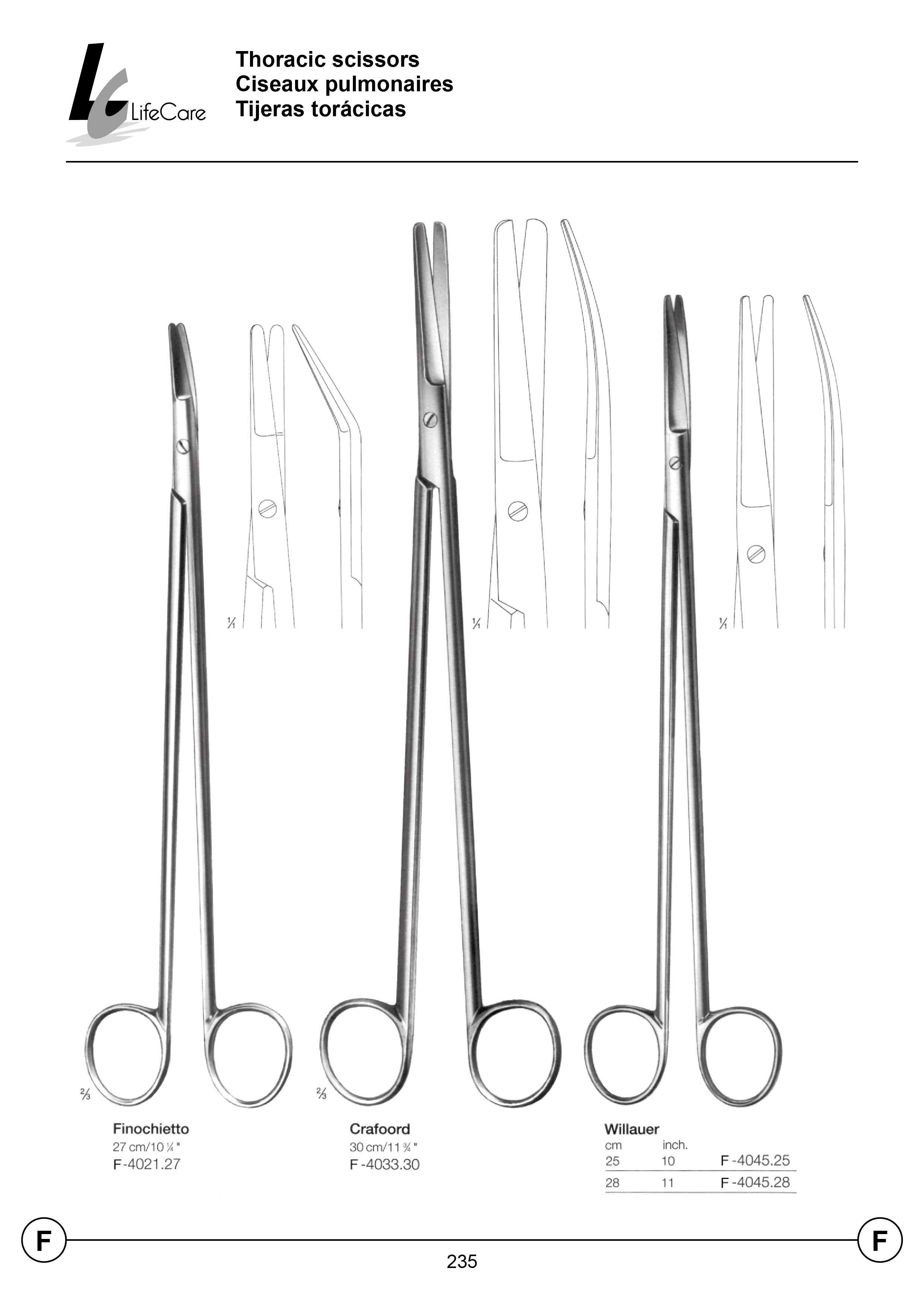 LifeCare | Thoracic Scissors