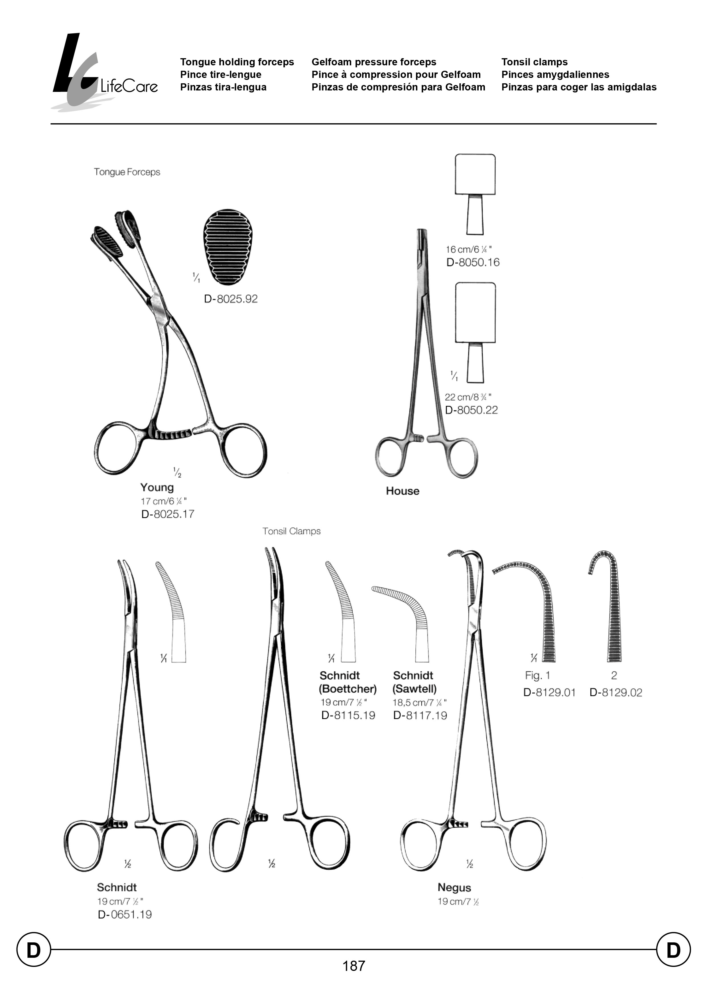 LifeCare | Tonsil Clamps