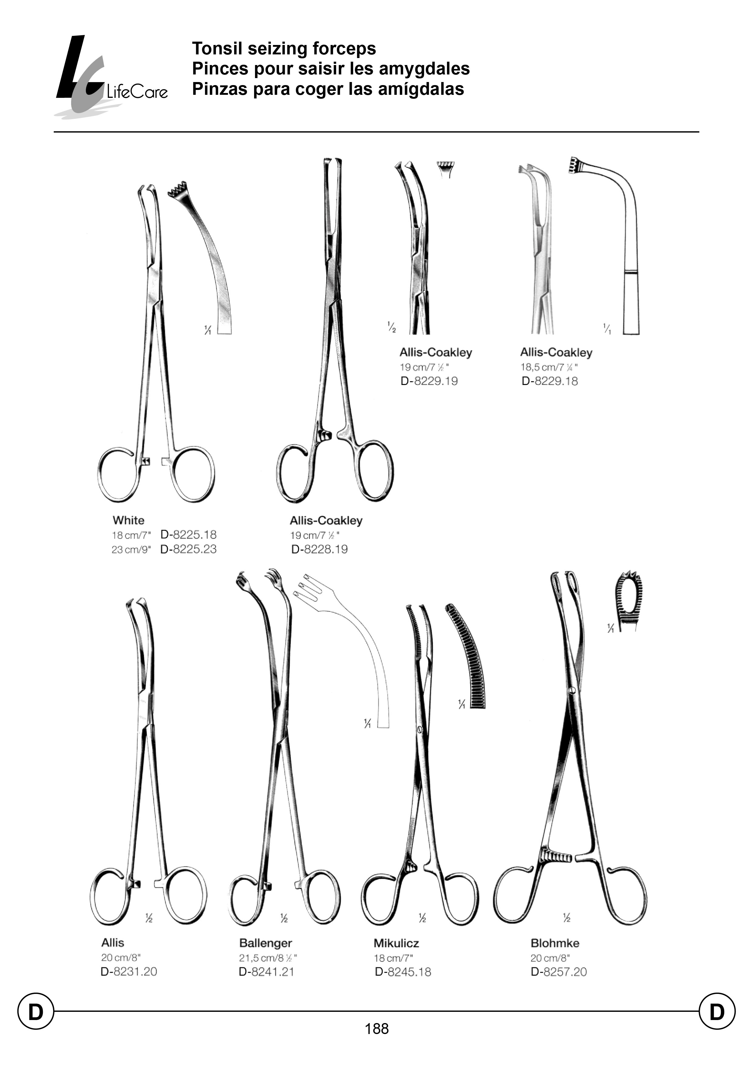 LifeCare | Tonsil Clamps