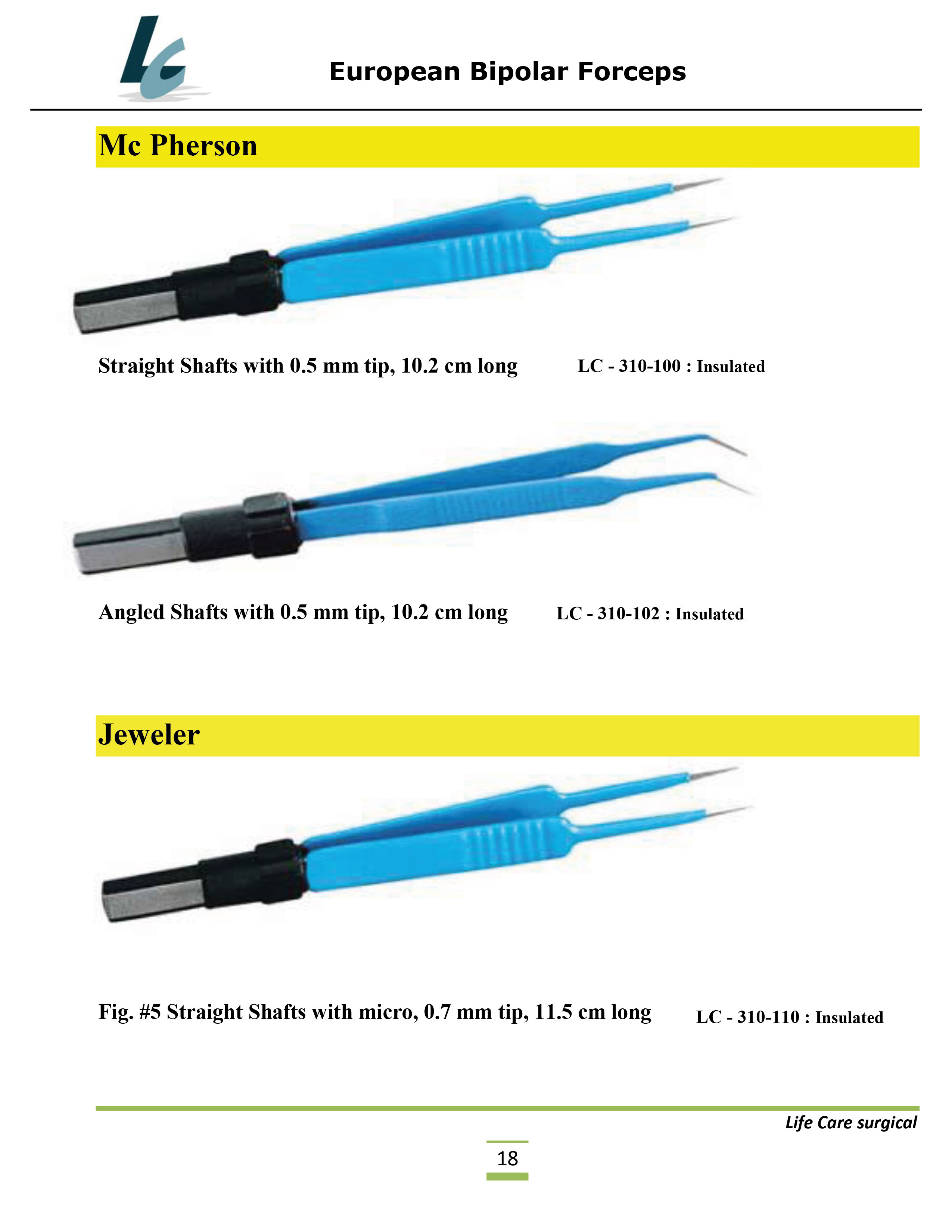 LifeCare | Electrosurgical Instruments