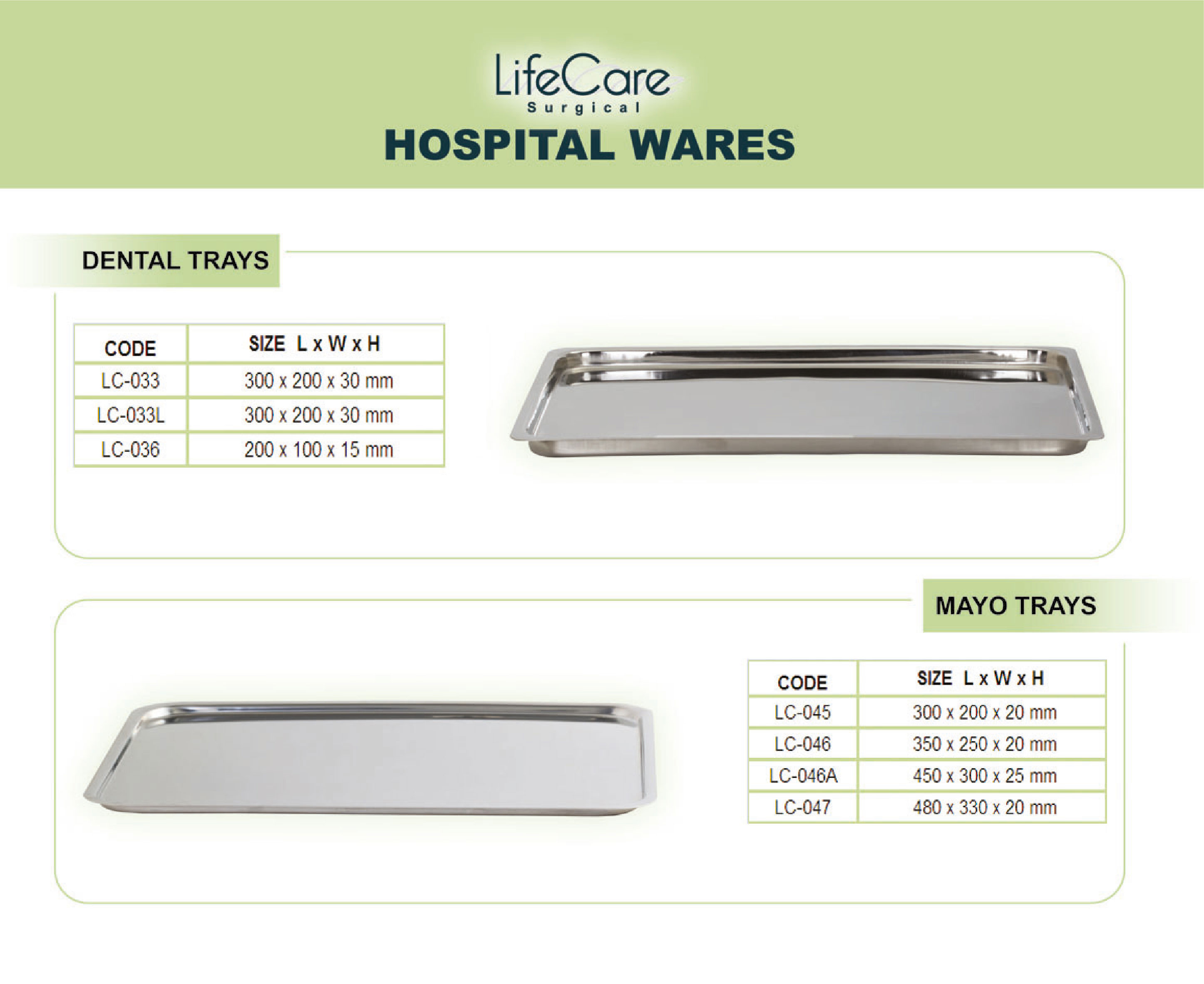 LifeCare | Hospital Wares